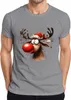 Lustiges Reh Rentier Rudolf Elch - Weihnachten Xmas Produktbild-Vorschau 1