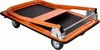A folded orange platform trolley on a white background. Podgląd zdjęcia produktu