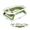 Baby Badewanne Faltbare mit Thermometer und Badekissen Anti Produktbild-Vorschau 6