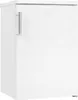 A white refrigerator with a silver handle. Produktbild-Vorschau