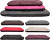 A collection of dog beds in various colors, stacked and arranged in rows. Podgląd zdjęcia produktu