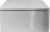A white electrical enclosure with a closed lid. Produktbild-Vorschau