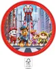 Assiettes Paw Patrol - Paw Patrol 23 cm - 8pcs Voir les images du produit 4