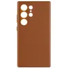 A brown phone case with cutouts for the camera lenses. Podgląd zdjęcia produktu