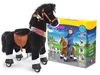 PonyCycle Klassisch Modell U Schwarzes Pferd Reitspielzeug Produktbild-Vorschau 8
