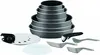 A set of cookware with a detachable handle and utensils, arranged on a white background. Produktbild-Vorschau