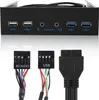 USB 3.0 + USB 2.0 19PIN HD Audio Extension Přední panel Náhled obrázku produktu 7