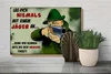 Holzschild Jäger 30x20cm leg dich niemals mit Jäger an Produktbild-Vorschau 4