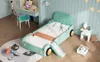 Babybed 90x200 cm, autodesign met glijbaan en trap, Productafbeelding-voorbeeld 10