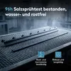 doporro Wandgarderobe aus Aluminium mit verschiebbaren Produktbild-Vorschau 7