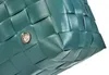 Kobolo Shopper Tasche TEAL aus PE geflochten mit Produktbild-Vorschau 4