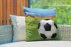 MuchoWow® Outdoor Kissen - Eine Illustration eines Fußballs Produktbild-Vorschau 3