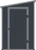Westmann Hortus L abri de jardin en plastique adossé Voir les images du produit 2