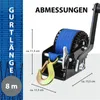 Gurtwinde 360 kg Gurtlänge 8 m Gurtbreite 5 cm mit Produktbild-Vorschau 3