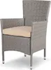 CASARIA® Gartenstühle 2er Set Polyrattan Stapelbar mit Produktbild-Vorschau 4