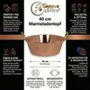 "CopperGarden®" Marmeladentopf ø40 cm | 18 Liter Kupfer Produktbild-Vorschau 3