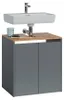 Mobile sottolavabo per bagno Vicco Viktor Antracite/Rovere Anteprima dell’immagine prodotto 5