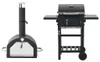 vidaXL 3-in-1 Outdoor-Pizzaofen & Grill Schwarz Produktbild-Vorschau 8
