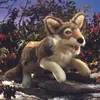 Folkmanis Wolf Handpuppe 50 cm Produktbild-Vorschau 10