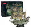 CubicFun - Puzzel 3D "De Vliegende Hollander" met Productafbeelding-voorbeeld 5