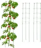 Relaxdays Rankhilfe, 3er Set, 5 Ringe, HxD: 150 x 28 cm, Produktbild-Vorschau 1