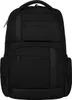 A black laptop backpack is shown against a white background. Náhled obrázku produktu