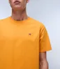 Herren T-Shirt Orange: Kurzarm, Regular Fit, Rundhals, mit Produktbild-Vorschau 5