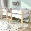 OKWISH Lit cabane 90x190 cm - Lit enfant mi-hauteur avec Voir les images du produit 1