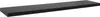 A black shelf on a white background. Voir les images du produit