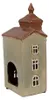 Clayre & Eef theelichthouder Haus, 12x9x25 cm, groen-bruin, Productafbeelding-voorbeeld 4