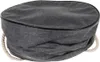 A gray fabric basket with rope handles. Podgląd zdjęcia produktu