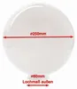 Verre sphérique opale blanc brillant, Ø 250 mm, verre de Voir les images du produit 2