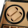 Skladovací box Watch Box Watch Winder 4 + 6 hodinek Vitrína Náhled obrázku produktu 5