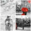Gerahmtes Poster - Schwarzer Rahmen - London Bus - 30x40 cm Produktbild-Vorschau 9