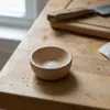 MISKA DREWNIANA BUKOWA 8 cm ręcznie toczona surowa Podgląd zdjęcia produktu 5