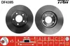 TRW Bremsscheiben (2 Stück) Vorderachse DF4385 Produktbild-Vorschau 1