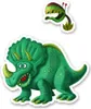 Djeco Stickerbögen: Dinosaurier Produktbild-Vorschau 3