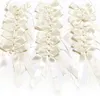 50 Stück Cremeweiß Schleifen Hochzeit Deko Vintage Produktbild-Vorschau 3