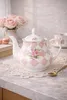 Clayre & Eef théière 1000 ml Porcelaine Rose Blanche Roses Voir les images du produit 7