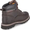 A single brown boot shown from a side-diagonal angle against a white background. Voir les images du produit