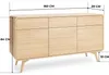 Zijtafel/dressoir ATEA, 160 cm, Vicenza eikenhout, met Productafbeelding-voorbeeld 4