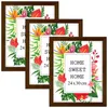 MG Design Set aus 3 Braun Bilderrahmen 24 x 30 cm - Aus Produktbild-Vorschau 1