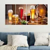 DEQORI Glasbild Echtglas 4x30x60 cm 'Frisch gezapte Biere' Produktbild-Vorschau 4