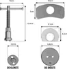 JOIEYOU 22 PIÈCES Rétracteur de piston de frein Rétracteur Voir les images du produit 2