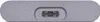A close-up view of a USB-C port on a gray external SSD. Produktbild-Vorschau