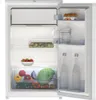 An open refrigerator filled with various food items. Voir les images du produit