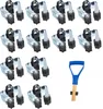 12x Werkzeug Besen Wand Gerätehalter Wandhalter Besenhalter Produktbild-Vorschau 1