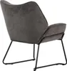 Indoor Wohnset Aliano dark grey mit 2 Sesseln & Produktbild-Vorschau 4
