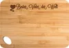 Mr. & Mrs. Panda Holzbrett Vater - Transparent - Geschenk, Produktbild-Vorschau 1
