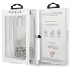 Guess Apple iPhone 12 Pro Max Silber Glitter Vintage Script Produktbild-Vorschau 9